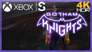[4K/HDR] Gotham Knights / Xbox Series S Gameplay