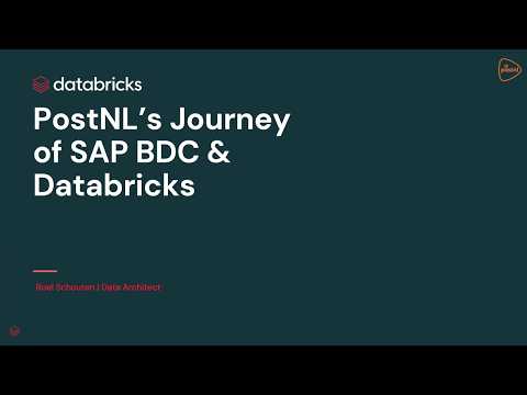 Watch: SAP BDC Connect and Databricks: Building a Federated Data Mesh