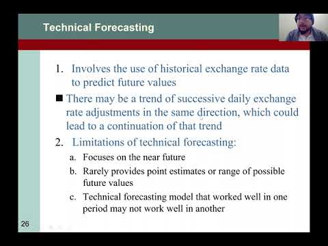 International Finance (Fall 2021) Lecture 14 - Forecasting Exchange Rates - 3
