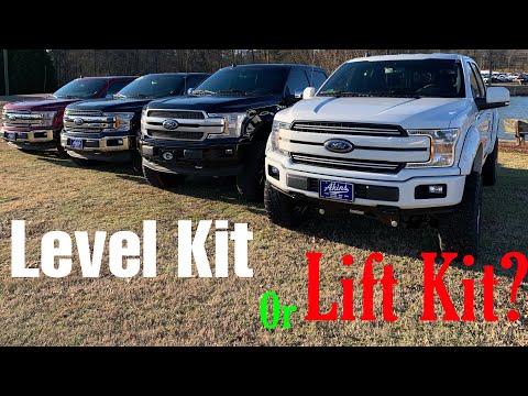 Level Kit vs Lift Kit Ford F150 Truck