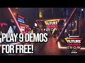 Play 9 free demos right now! Future Games Show Virtual Show floor GamesCom 2021
