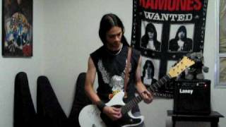 RAMONES - ♫ She&#39;s a Sensation (guitar cover)