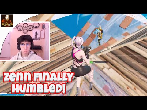 ZENN Meets His Counter😳 (ZENN vs KING) [FORTNITE TOKEN/WAGER]