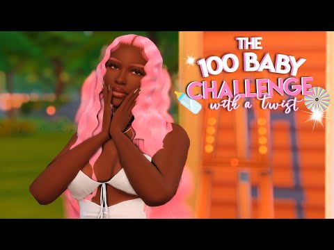 Starting The 100 Baby Challenge with INFANTS!👶🏾🍼 (The Sims 4) #1