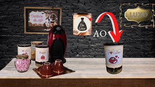 Artesanato passo a passo: Cantinho do caf! do Lixo ao Luxo