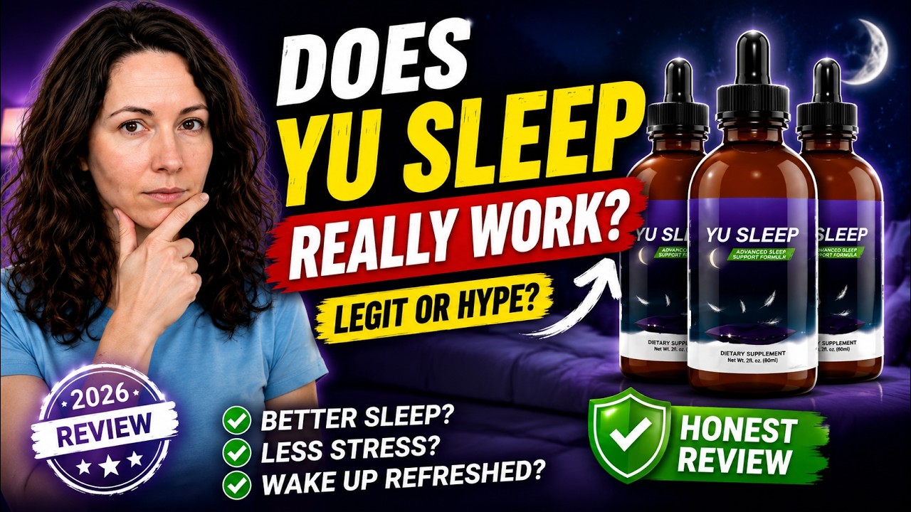 Does Yu Sleep Really Work? 🔥 (LEGIT OR HYPE?) YU SLEEP DROPS REVIEW 2026 - Read Before You Buy