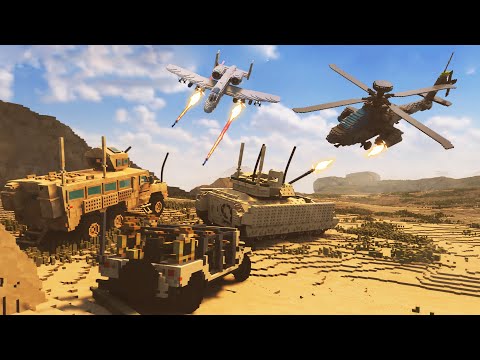 Realistic Air vs Ground Combat 😱 Teardown