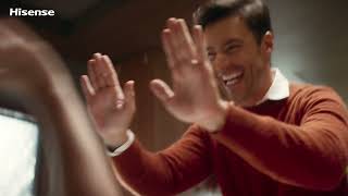 Hisense os desea Felices Fiestas anuncio