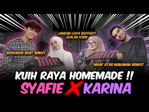 KUIH RAYA HOMEMADE !! SYAFIE KARINA BERG4DUH !! 