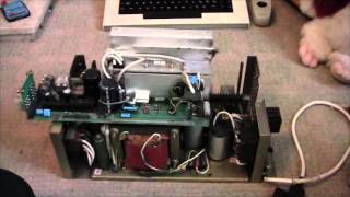 Quantel Paintbox Resoration Part 1:   A teardown of the harddrive's very scary Linear Power Supply!
