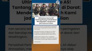 Iran Ultimatum AS! Tantang Perang Total di Darat: Mendekatlah! Tanah Kami jadi Kuburan Kalian!