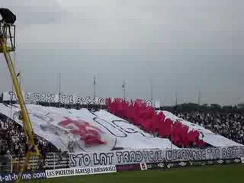 Łks Łódź - ODRA WODZISŁAW  09.08.2008 - Oprawa ŁKSu