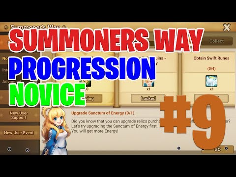 Summoners Way - Progression - Novice - #9 - Upgrade sanctum of energy | Summoners war 2022