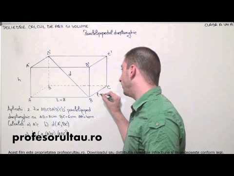 paralelipipedul dreptunghic exemple - profesorultau.ro