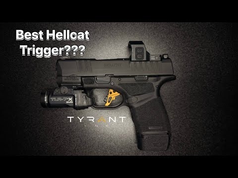 New upgrade for the Springfield Hellcat!! Tyrant CNC I.T.T.S trigger review !!