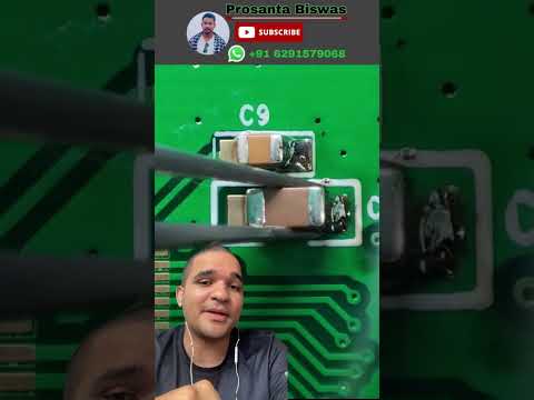 Vídeo: Como soldar capacitor SMD: 7 passos práticos, 3 dicas