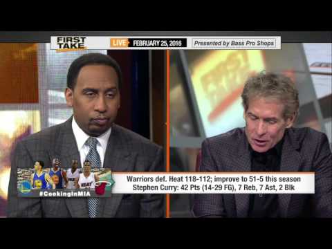 Skip: Curry is having 'the single greatest season ever'