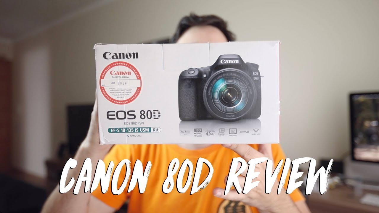 CANON 80D - REVIEW E BREVE COMPARATIVO COM 77D