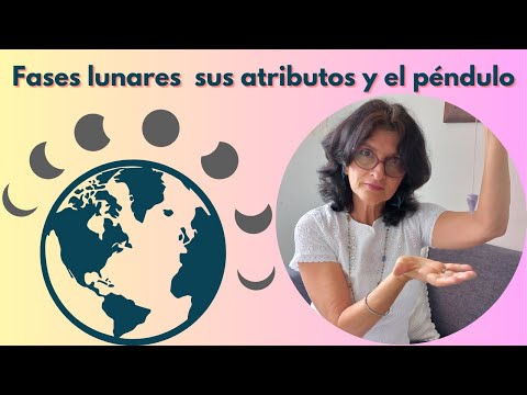 Las fases lunares sus atributos potenciados con el pendulo - magia en la luna