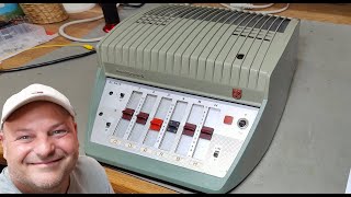 Video thumbnail for Philips EL6415 tube mixer 4ch amplifier 1960 restore improve repair teardown by Thomas Scherrer OZ2CPU Teardown