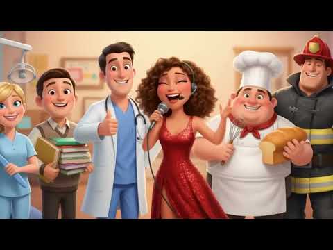 Këngë për fëmijë - Mësojmë profesionet