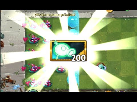 Plants vs Zombies 2 Mod Peashooter Electrico en Accion Nivel 1