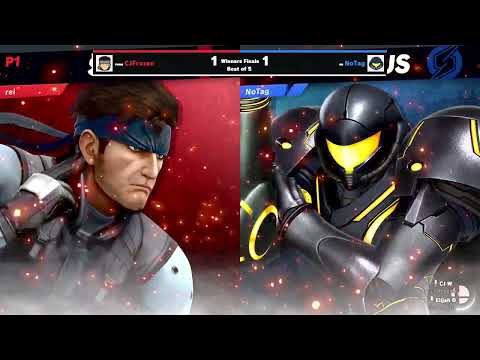 CJFrozen (Snake) vs NoTag (Samus, Mario) -  Winners Final  - Hidden Nest #30