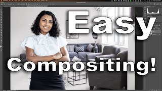 COMPOSITING Is So EASY in PHOTOSHOP 2022!