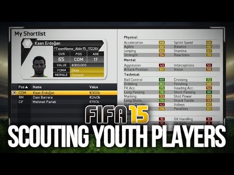 FIFA 15: Career Mode Tutorial - Scouting Youth & Regen Players!