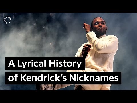 From K. Dot to Kung Fu Kenny: A Lyrical History of Kendrick Lamar's Nicknames | Genius News