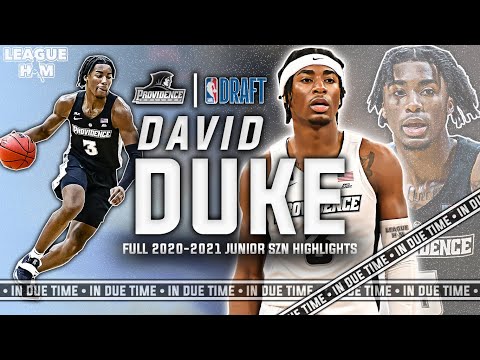 David Duke Providence Full 2020-2021 Junior SZN Highlights | NBA Draft 2021 | Two-Way 6'5 CG