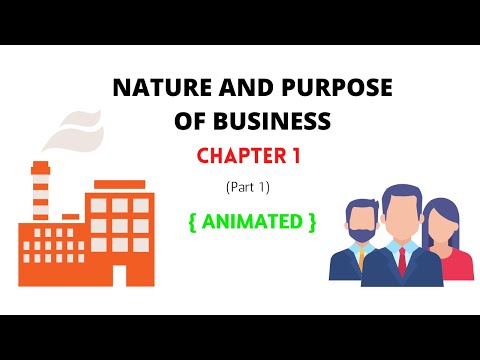 Nature and purpose of business #1 | Hindi | Class 11 Business Studies Chapter 1 | CBSE