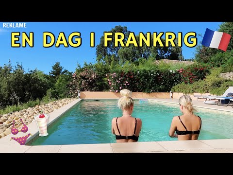 MIN FERIE I FRANKRIG DEL 2 - Pool hygge, Shopping i Nice, haul, carpool, fjol, is