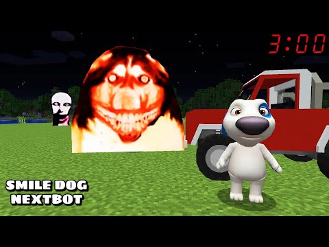 SMILE DOG NEXTBOT AND PINHEAD CHASED ME in Minecraft - Gameplay - Coffin Meme