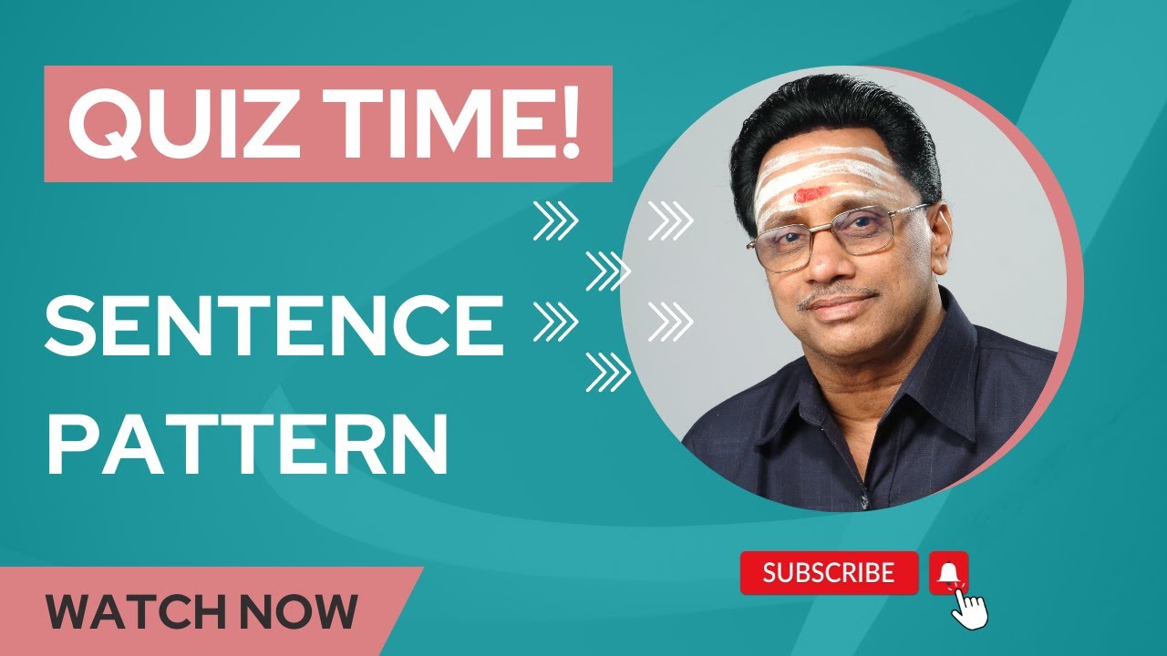 SENTENCE PATTERN quiz