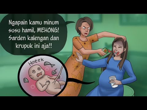 MERTUA KOLOT - Kasih Mantu makanan ngawur bikin bayi prematur | Animasi Drama
