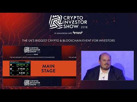 Hosting at the Crypto Investor Show