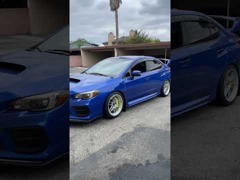 New wheels enkei rpf1 18x10 et38 tires are falken azenis rt615k+ 265/35R18 #subaru #wrxsti