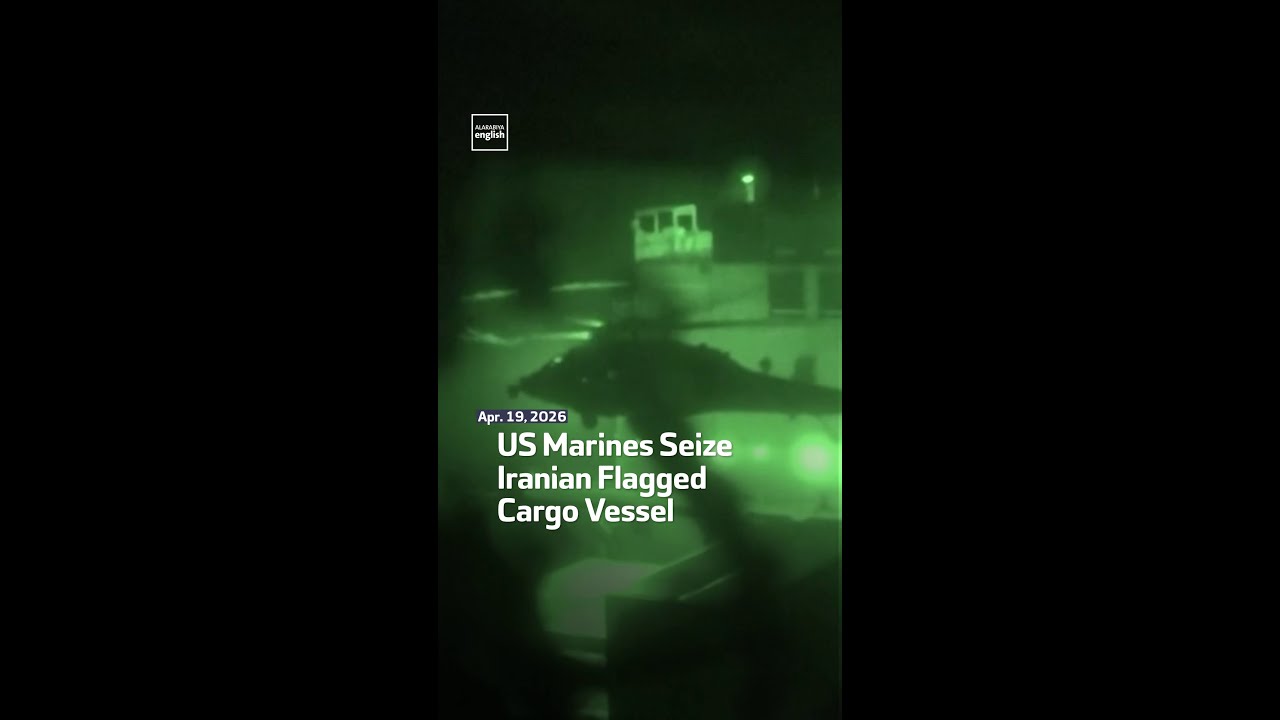 Video | US Marines Seize Iranian Flagged Cargo Vessel