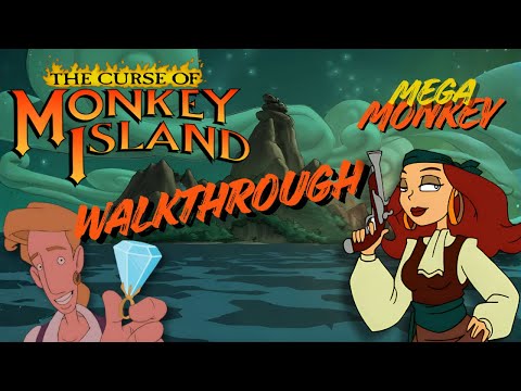 The Curse of Monkey Island 3 Walkthrough - Mega Monkey -  Longplay #monkeyisland #adventuregame