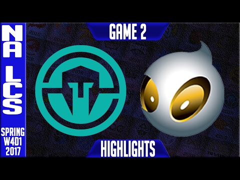 Immortals vs Dignitas Highlights Game 2 - NA LCS W4D1 Spring 2017 - IMT vs DIG G2