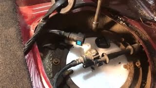 Changing the fuel pump on a Hyundai Accent. It cranks but won’t start.