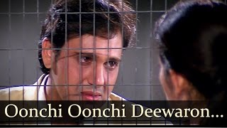 Oonchi Oonchi Deewaron Mein - Govinda - Manisha Koirala - Achanak - Hariharan Songs