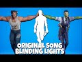 Blinding Lights Fortnite Dance, but with ORIGINAL Song (by The Weeknd)