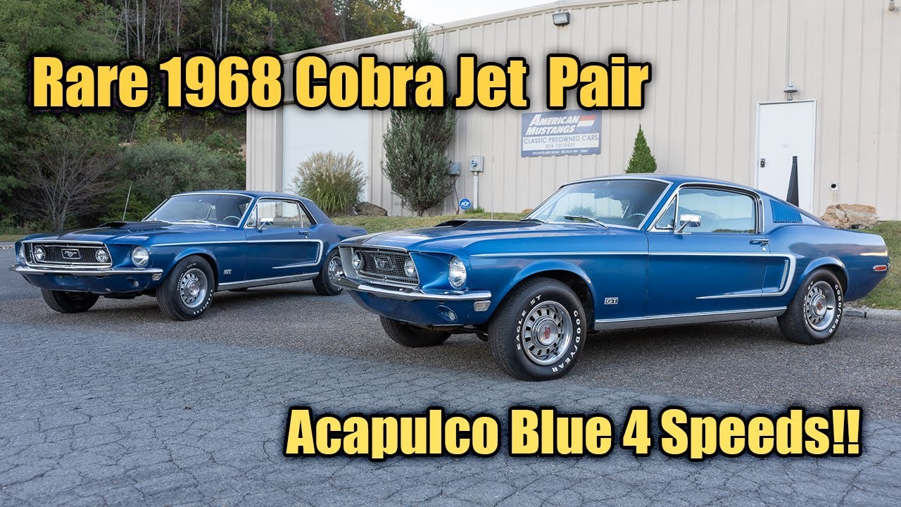 1-of-1 Survivor 1968 Mustang Cobra Jet Fastback Comes Hand in Hand