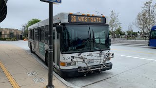 (Retired) VTA 2243 on Route 26 - 2002 Gillig Low Floor 40’