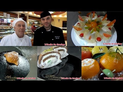 L'Isola in cucina 1 - Caltanissetta - Cassata, Frutta martorana, Raviole e Rollò nisseno