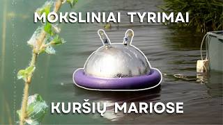Kaip vandens telkiniai veikia klimato kaitą? Pagauk metano burbuliuką!