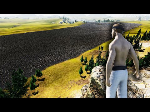 CHUCK NORRIS TAKES REVENGE TROLLS. Ultimate Epic Battle Simulator 2. uebs2