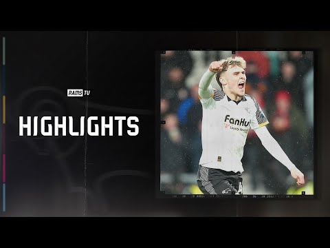 HIGHLIGHTS | Derby County vs Middlesbrough